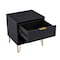 Manhattan Comfort DUMBO 1.0 Nightstand in Black, 2PK 2-NS001-BK - alternate 8